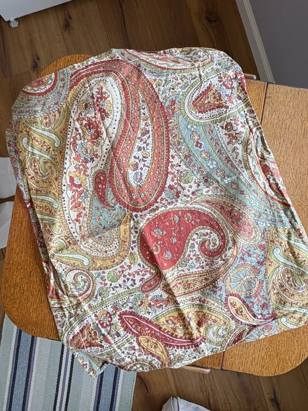 2 Pottery Barn HARPER PAISLEY Standard Pillow Shams